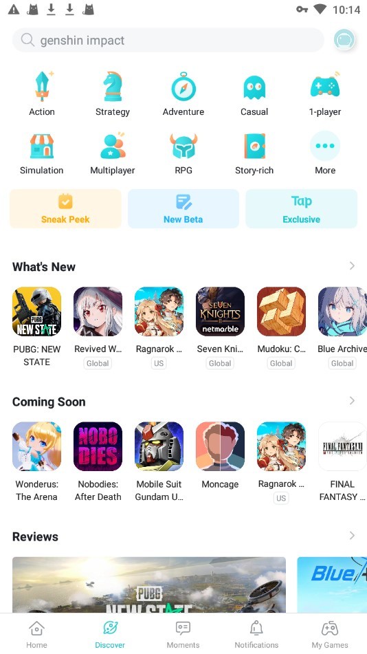 taptap国际版安装包 游戏截图